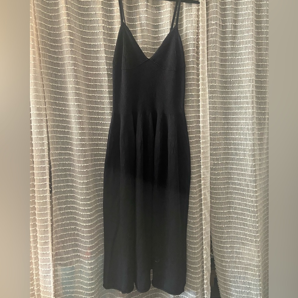 Free People Beach Tula midi knit linen blend dress